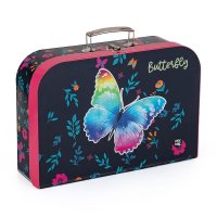 oxybag detský lamino kufrík Butterfly Rainbow