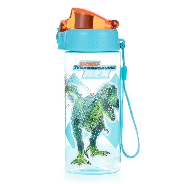 oxybag fľaša na pitie 500 ml OXY CLICK - Premium Dinosaurus