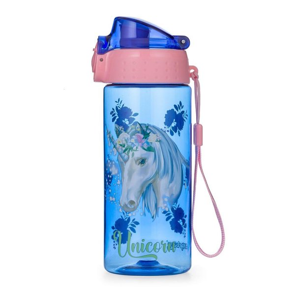 oxybag Trinkflasche 500 ml OXY CLICK Unicorn Flower