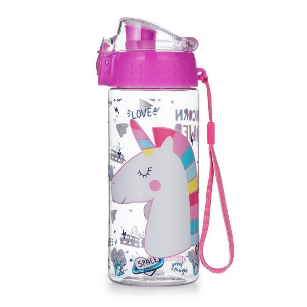 oxybag fľaša na pitie 500 ml OXY CLICK - Unicorn Love