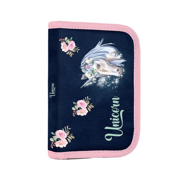 oxybag Schüleretui Single Spirit Unicorn Flower