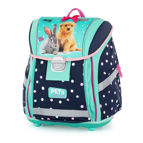 oxybag Schultasche PREMIUM LIGHT Rabit & Dog