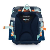 oxybag Školská taška PREMIUM LIGHT Dinosaurus 3-dielna súprava