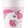 Party Pappbecher 200 ml 8 Stück Unicorn Rainbow