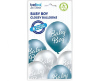 Ballon 30 cm 6 Stück - Baby Boy
