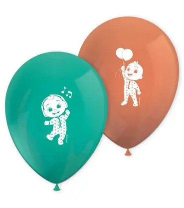 Ballon 28 cm 8 Stück - CoCoMelon