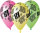 Ballon 30 cm 5 Stück - Happy Birthday 18. Geburtstag neon