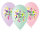 Ballon 33 cm 5 Stück - Happy Birthday Serpentine bunt