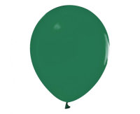 Ballon 30 cm 10 Stück - dunkelgrün