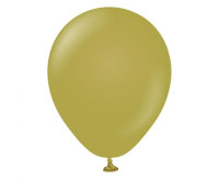 Ballon 12,5 cm 20 Stück - pastell oliv