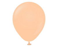 Ballon 12,5 cm 20 Stück - apricot