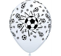 Ballon 28 cm 6 Stück - Fussball