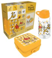 Sandwichbox und Trinkflaschenset Disney Winnie the Pooh