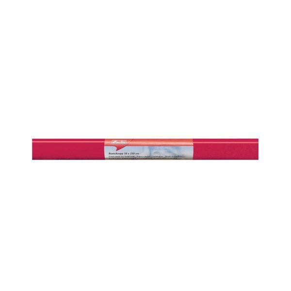 herlitz Krepp-Papier, (B)500 x (L)2.500 mm, rot