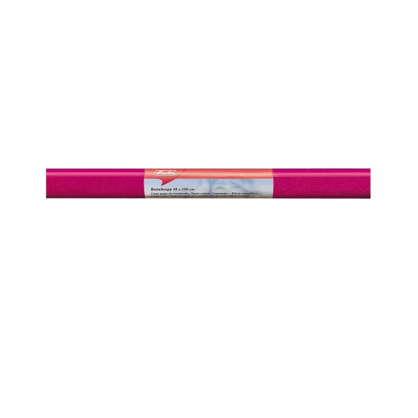 herlitz Krepp-Papier, (B)500 x (L)2.500 mm, pink