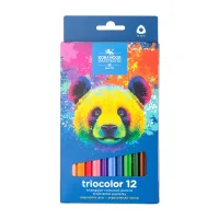 KOH-I-NOOR JUMBO Dreikant Buntstifte Blue Edition Panda 12er
