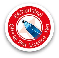 STABILO EASYoriginal Refill - atramentová náplň do guličkového pera EASYoriginal - medium 0,5 mm - vymazateľný atrament - 3 ks v modrej farbe