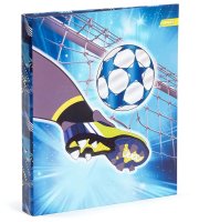 SPIRIT Motivringbuch DIN A4 2-Ring 30mm "Fussball...