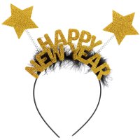 Folat Tiara Black Gold Happy New Year
