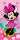 Strandtuch / Badetuch Minnie Mouse Pretty in Pink