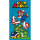 Strandtuch / Badetuch Super Mario blue