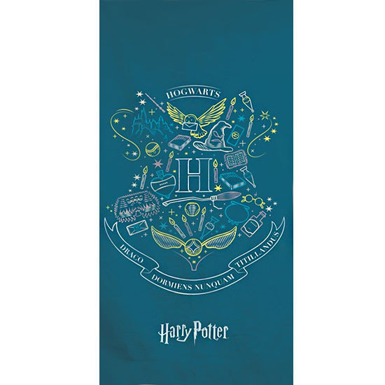 Strandtuch / Badetuch Harry Potter Hogwarts