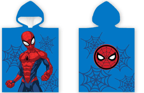 Strandponcho Handtuchponcho Spiderman Webcraft