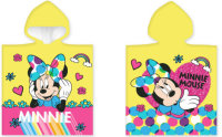 Strandponcho Handtuchponcho Minnie Mouse Yellow