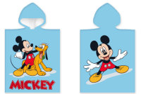 Strandponcho Handtuchponcho Mickey Mouse Pluto