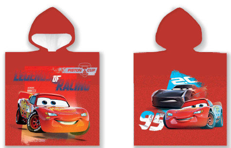 Strandponcho Handtuchponcho Disney Cars