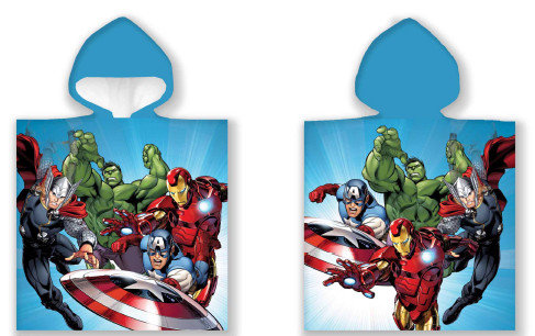 Strandponcho Handtuchponcho Avengers