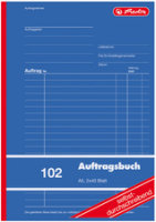 herlitz Formularbuch "Auftrag 102", DIN A5, 2 x 40 Blatt