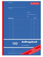 herlitz Formularbuch "Auftrag 103", DIN A5, 3 x...