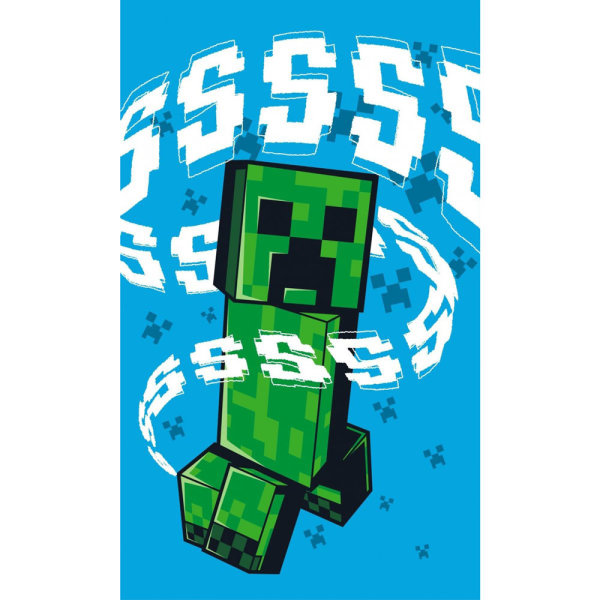 Handtuch Baumwolle 30 x 50 cm "Minecraft" Creeper