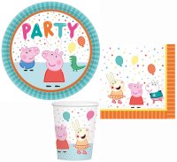 Party-Set 32-teilig "Peppa Pig" Ballons 23 cm