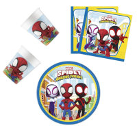 Party-Set 36-teilig "Spiderman" Spidey Party 23 cm