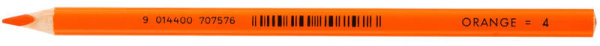 JOLLY Buntstift Supersticks Delta Einzelstift Orange