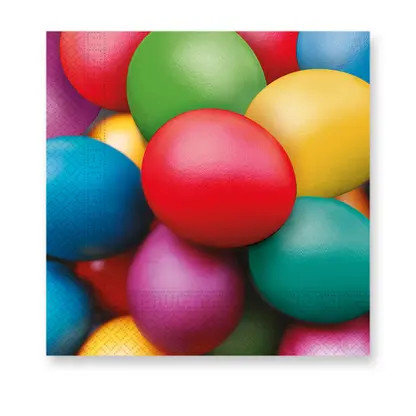 Party Servietten 33 x 33 cm 20 Stück "Ostern" Colorful Easter Eggs