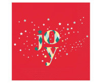 Party Servietten 33 x 33 cm 20 Stück "Weihnachten" Joy