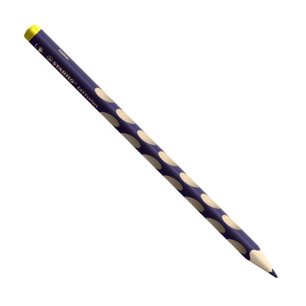 Ergonomischer Buntstift für Linkshänder - STABILO EASYcolors - Einzelstift - blauviolett