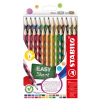 STABILO EASYcolors ergonomická farbička - pre ľavákov - 24 ks