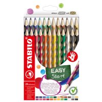 STABILO EASYcolors ergonomická farbička - pre pravákov - 24 ks