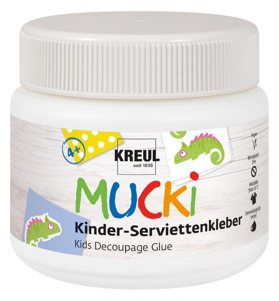 KREUL MUCKI detské lepidlo na servítky - 158 g / 150 ml