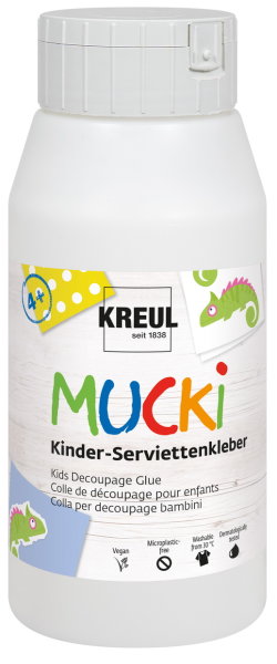 KREUL MUCKI detské lepidlo na servítky - 788 g / 750 ml