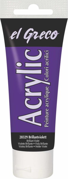 KREUL el Greco Acrylic Brillantviolett 75 ml Tube