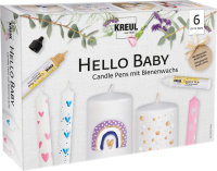 KREUL Candle Pen pero na sviečky - sada Hello Baby - 6...