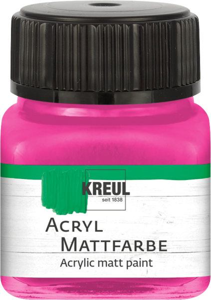 KREUL Acryl Mattfarbe Pink 20 ml