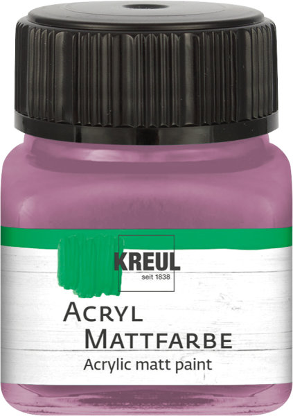 KREUL akrylová matná farba - slezová - 20 ml