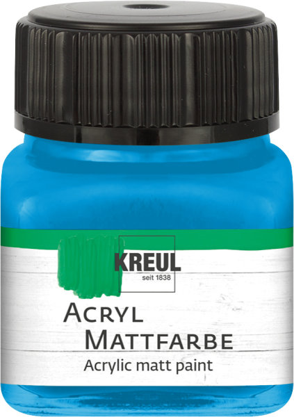 KREUL Acryl Mattfarbe Hellblau 20 ml