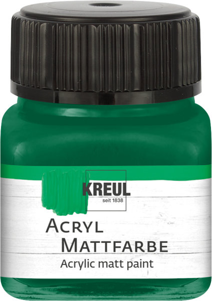 KREUL Acryl Mattfarbe Grün 20 ml